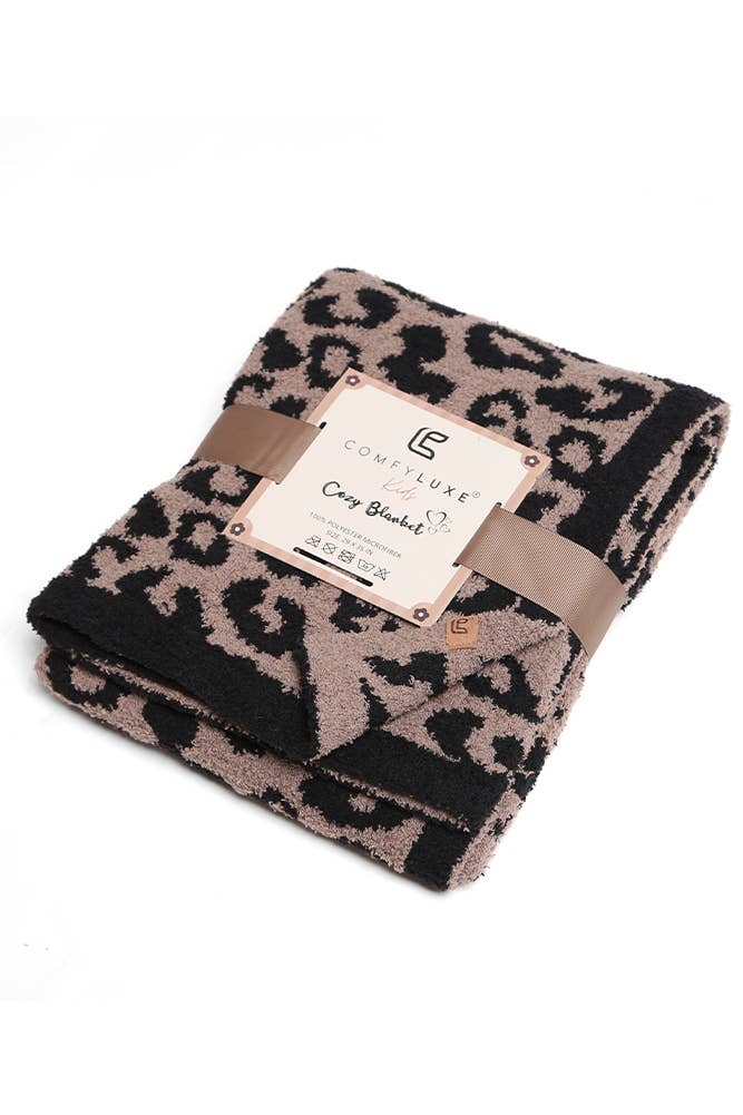 Luxury Soft Kids Pattern Print Throw Blanket