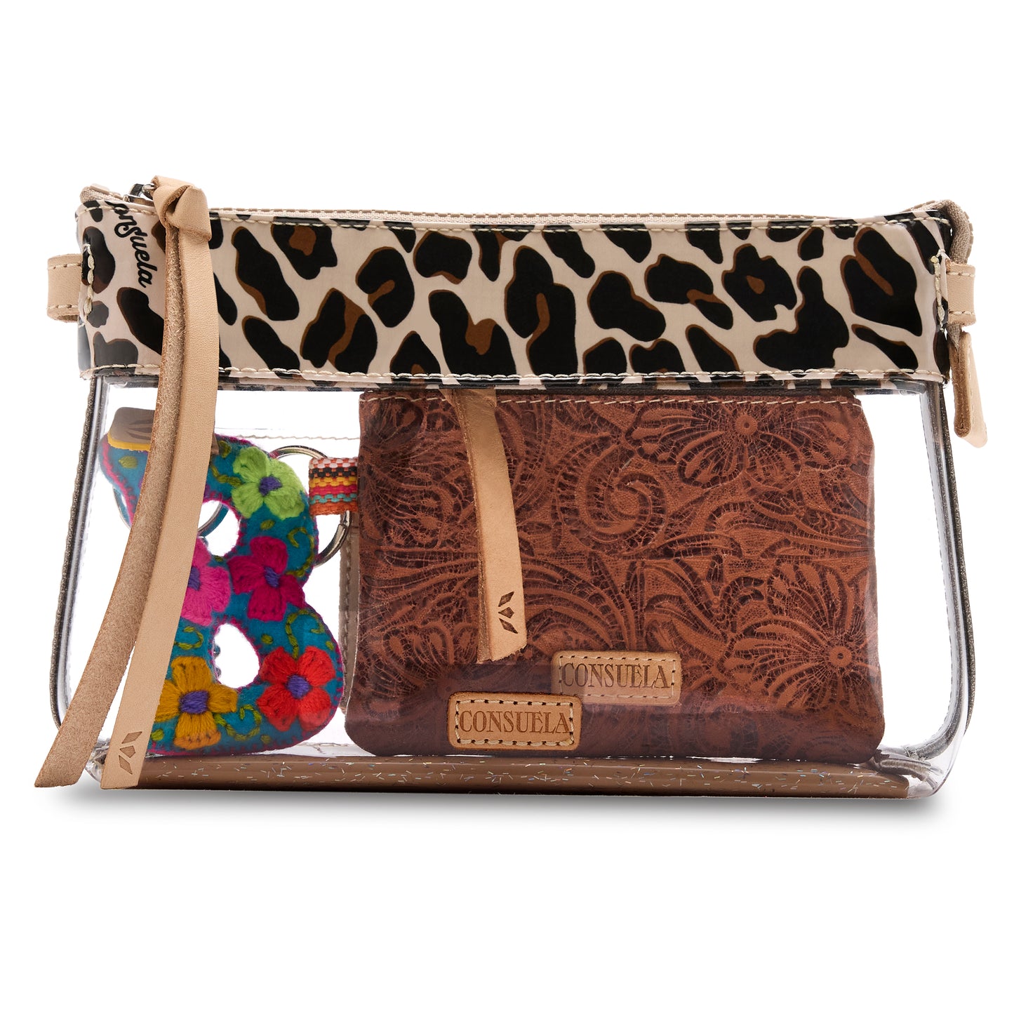 CLEAR MONA MIDTOWN CROSSBODY