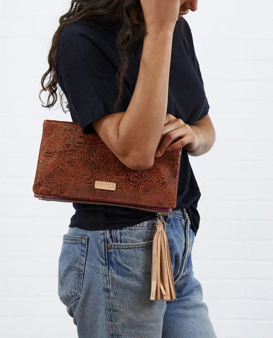 SALLY FOLDOVER CLUTCH