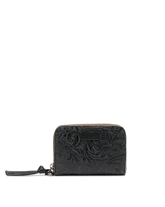 STEELY ZIPPY WALLET