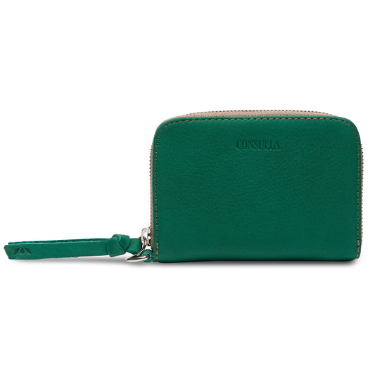 TEAL ZIPPY WALLET