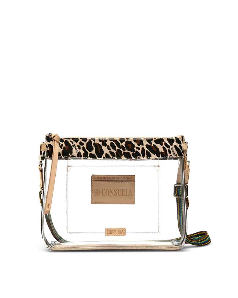 CLEAR MONA DOWNTOWN CROSSBODY