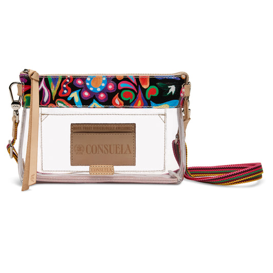 CLEAR SOPHIE MIDTOWN CROSSBODY