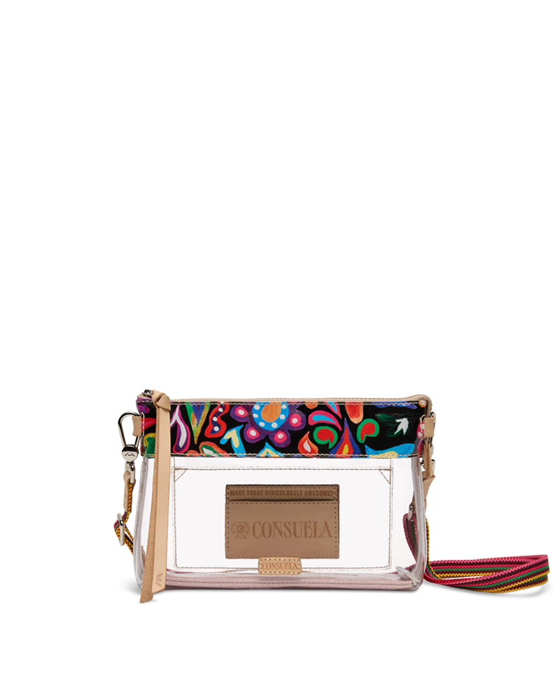 CLEAR SOPHIE MIDTOWN CROSSBODY