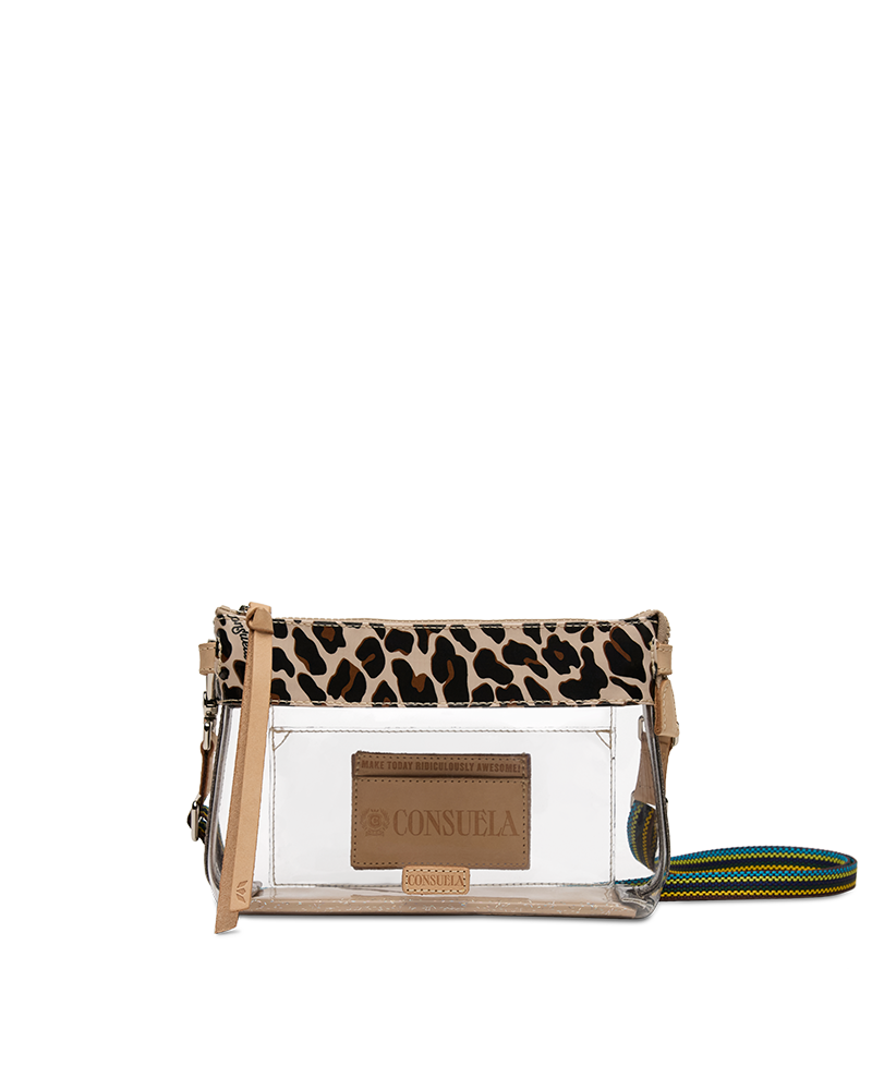 CLEAR MONA MIDTOWN CROSSBODY